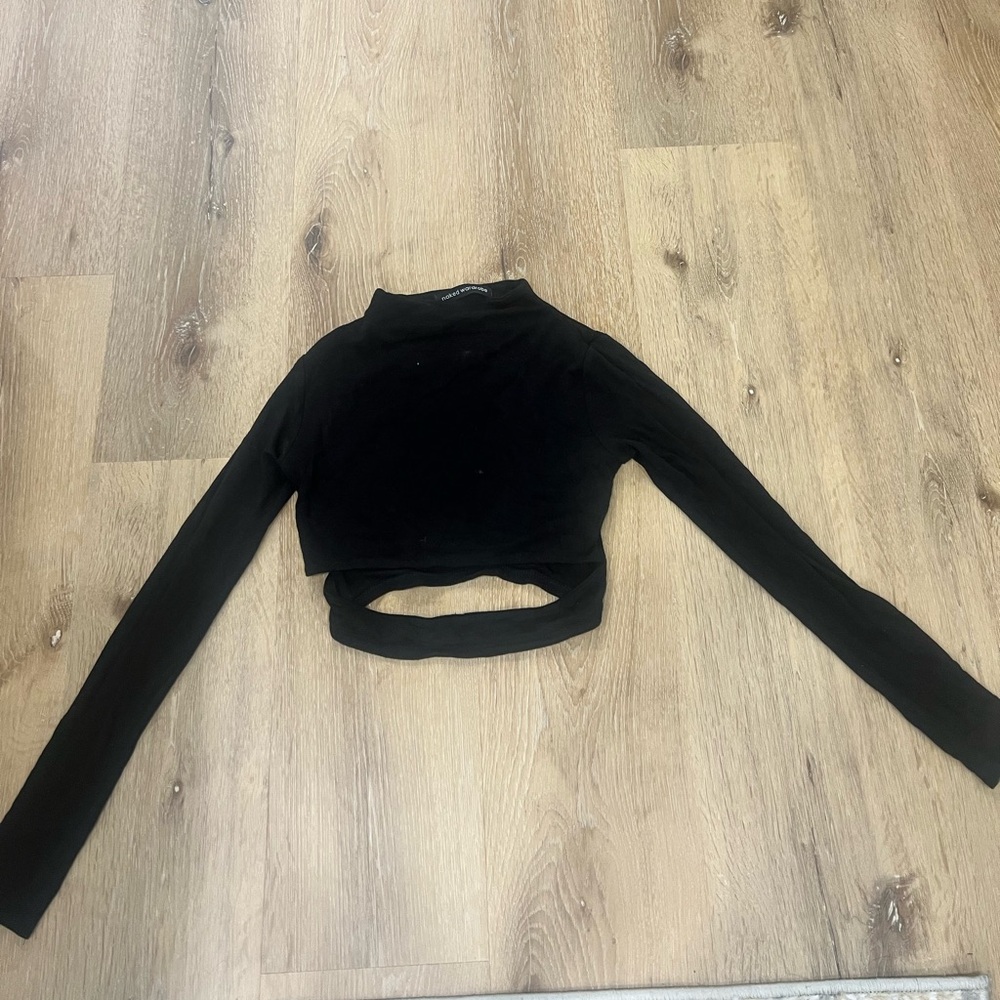 Naked wardrobe crop top